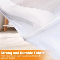 6 stuks wasnet voor wasmachine, waszak, wasmachine in 2 maten, waszak met ritssluiting, voor overhemden, truien, mantels, jeans, ondergoed, babykleding — thumbnail 5