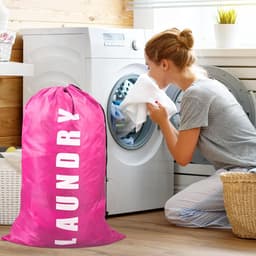 Waszakken set van 2 - Upgrade extra waszak - Duurzaam waterdicht - Ideaal voor reizen en thuis - ShopVlot — thumbnail 3