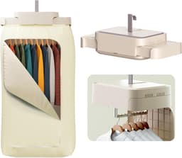 Mini Droger – Uitschuifbare Draagbare Droger met UV-sterilisatie – Met Timer – Geschikt voor Zakenreizen, Appartementen, Hotels, Kamperen — thumbnail 1