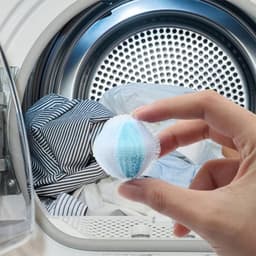 9 stuks filters voor wasmachine, drogerbal, anti-rimpel, drogerbal, herbruikbaar, anti-winding bal voor was, drogerballen voor natuurlijke antistatische snelheid — thumbnail 4