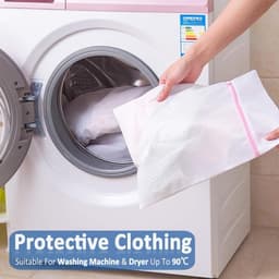 Grote Waszakken 90 x 110 cm - Ideaal voor Kleding, Bedlinnen en Handdoeken, Geschikt voor Wasmachine en Diverse Textielsoorten — thumbnail 3