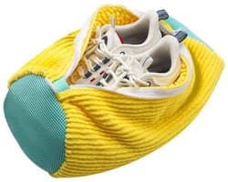 Schoenenzak waszak schoenenzak wasmachine schoenen waszakken met wasmachine-zak sportschoenen geel. Geel. S