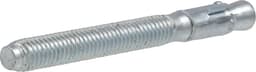 Wiganker - Betonanker Doorsteekanker - Bevestigen in Steen - Inclusief Moer Wasmachine - 3/8 x 3-3/4 Inch - Metaal — thumbnail 5