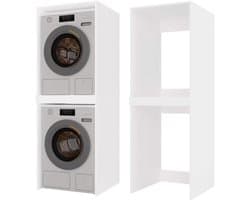 Wasmachine Ombouw - Opbouwmeubel - Kast Wasdroger - Meubel - badkamer