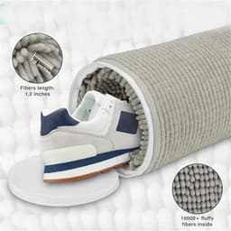 Waszak voor schoenen Schoenenwasmachinetas Lichtgrijs 39x19CM — thumbnail 2