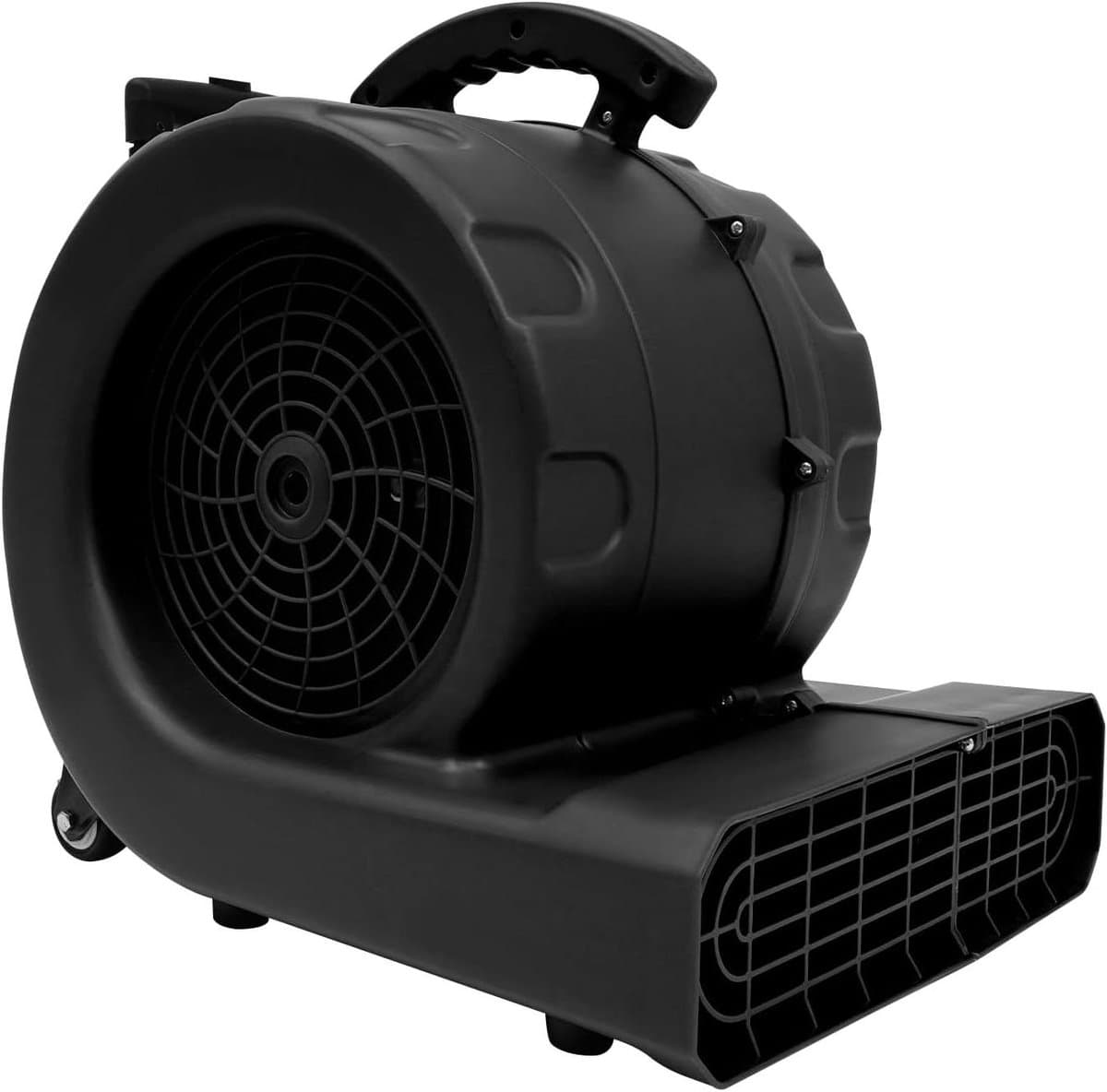 Vloerventilator - Droogventilator - Vloeren Drogen - Krachtige 750W Motor - 48 x 38 x 46 cm - Zwart — afbeelding 1