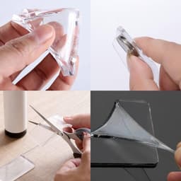 Zeynomax - Anti-Vibratie Pads - Geluidsreductie - Transparant - Wasmachine Mat - Antislip - Voor elke vloer - Set van 8 — thumbnail 3