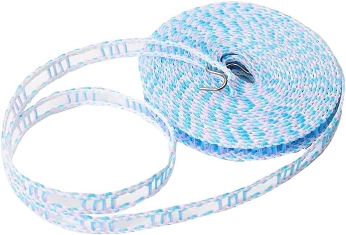 Waslijn - Droogtouw - Kleding Drogen - Winddicht Ontwerp - 10 Meter - Blauw — afbeelding 1