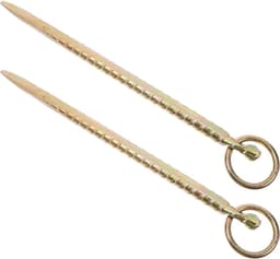 Grondanker Set - Huisdier Anker - Veilig Vastzetten - Robuuste Constructie - 32.50 cm - Goud — thumbnail 1