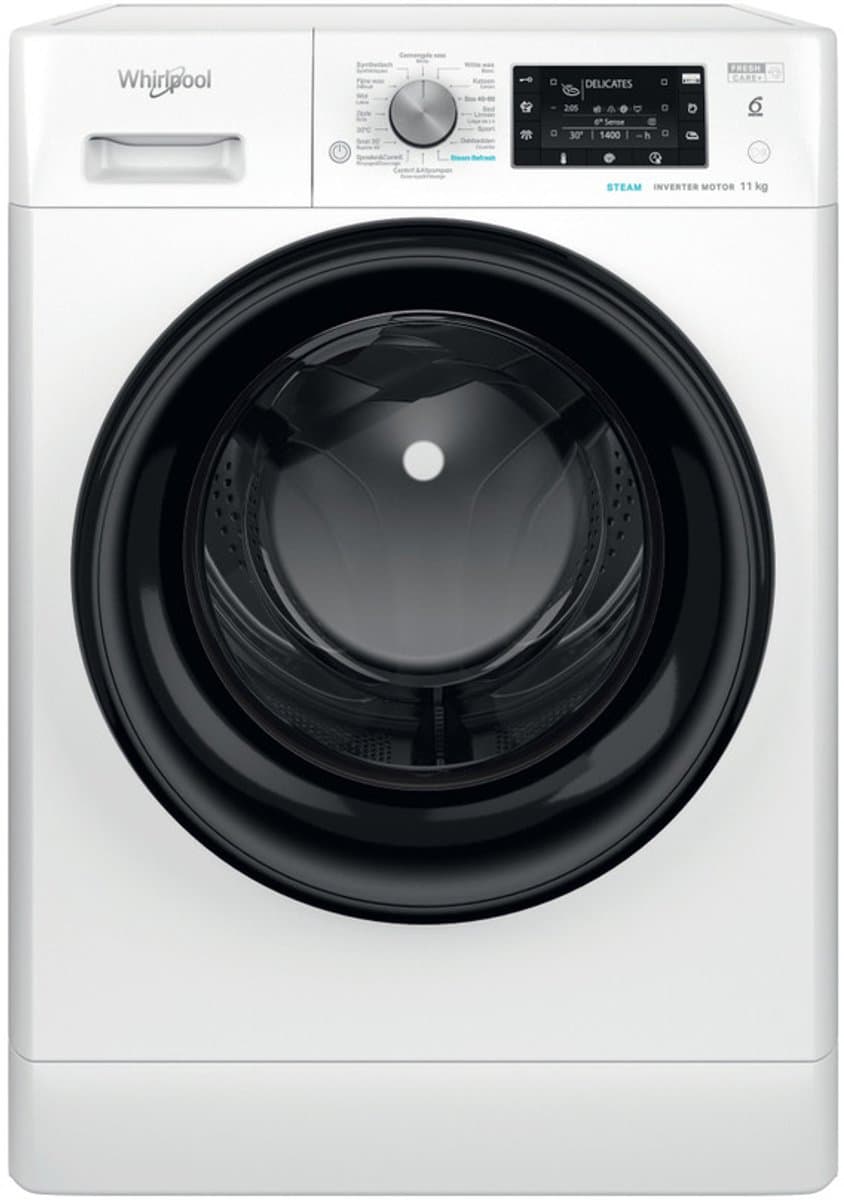 Whirlpool FFD 11489E BV BE wasmachine Voorlader 9 kg 1400 RPM Wit — afbeelding 1