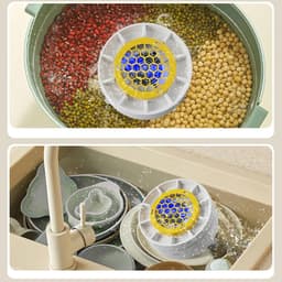 Fruit Reiniger - Groente Wasser - Voedsel Bereiding - Automatische Reiniging - Compact Ontwerp - Wit — thumbnail 3