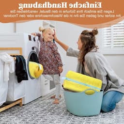 2 Stuks Schoenwaszakken voor Wasmachine, Multifunctionele Waszakken, Bescherming tegen Vervorming, Herbruikbare Schoenbescherming, Ideaal voor Sneakers en Sportschoenen — thumbnail 3