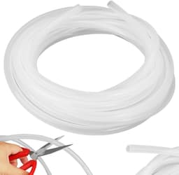 Flexibele Siliconen Slang van 5m, Voedselveilige Hulpstukken, Hoge Temperatuur Weerstand, Ideaal voor Afvoer en Irrigatie, 8mm ID en 10mm OD — thumbnail 1