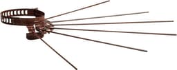 Droogmolen - Droogrek - Kleding drogen - Verstelbaar ontwerp - 8 cm diameter - Bruin — thumbnail 1
