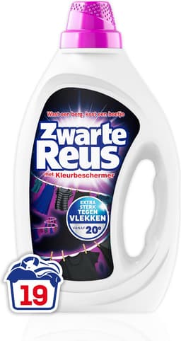 Zwarte Reus Gel - Vloeibaar Wasmiddel - Voordeelverpakking - 6 x 19 Wasbeurten — thumbnail 2