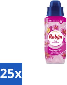 25 x Robijn Wasparfum Pink Sensation 342 ml - Wasparfum - Wasgeur - Geurboost - Wasmiddel - Wasgeur Intensief — thumbnail 1
