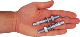 Verzinkte Wigankers M10 x 80 mm - Geschikt voor Metsel- en Betonwerk (25 stuks) — thumbnail 3