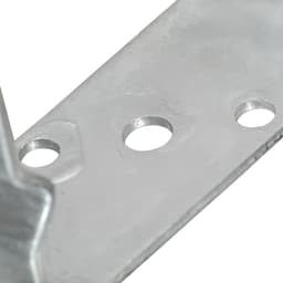 vidaXL - Grondankers - 6 - st - 9x6x15 - cm - gegalvaniseerd - staal - zilverkleurig — thumbnail 2
