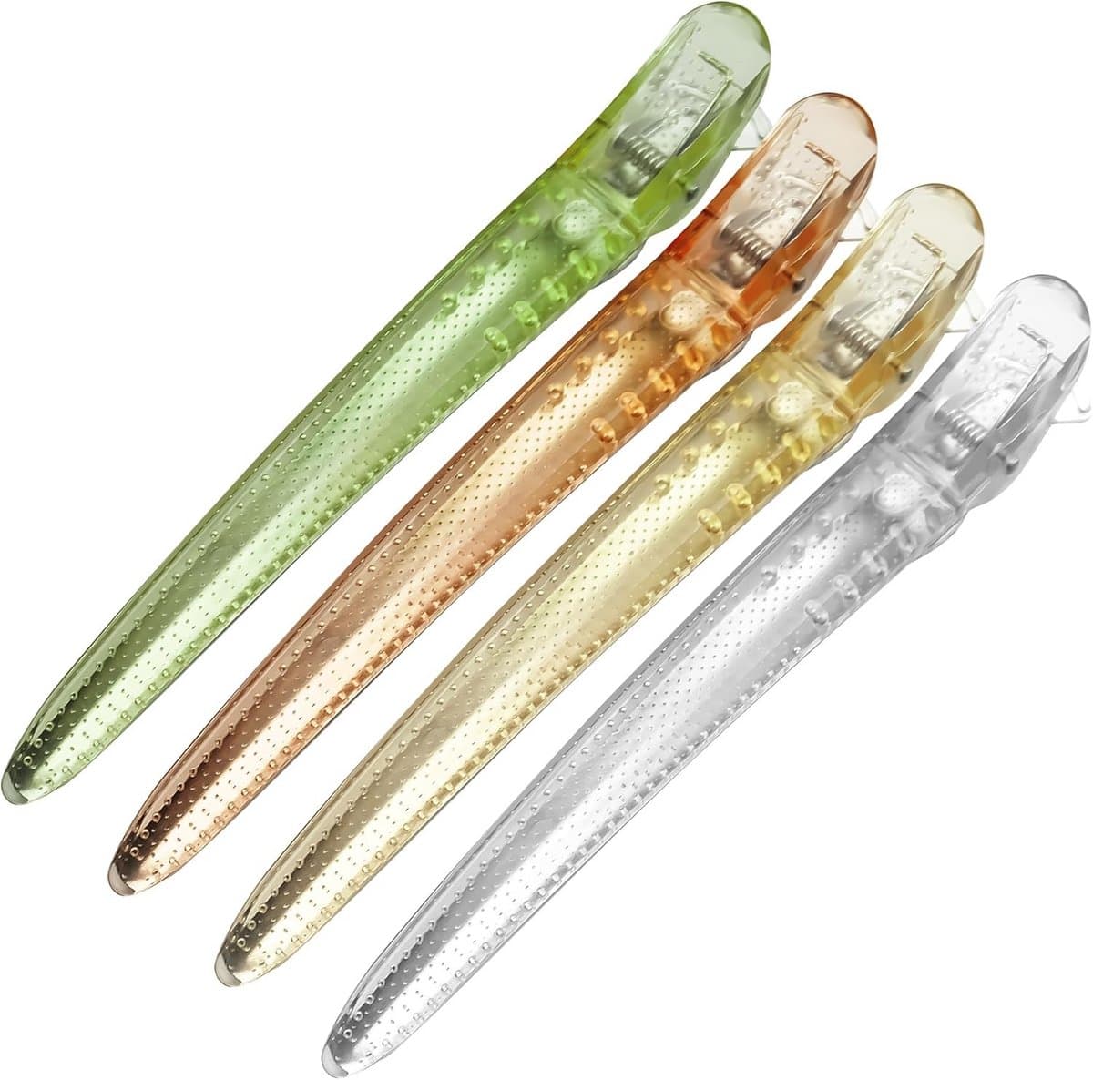 Professionele haarklemmen set - Antislip haarspelden voor kapsalon en thuis - 4 kleuren — afbeelding 1