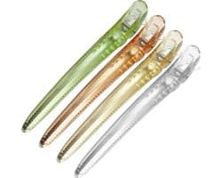 Professionele haarklemmen set - Antislip haarspelden voor kapsalon en thuis - 4 kleuren