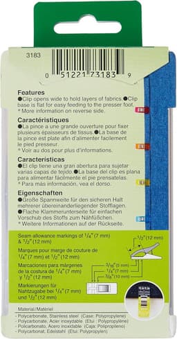 50 Stuks Gekleurde Stofklemmen | Naadclips voor Quilten en Handwerken — thumbnail 4