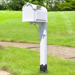 Zware Grondanker voor Paal of Postbox - Stevige Paalhouder voor Hekwerk en Brievenbus — thumbnail 2