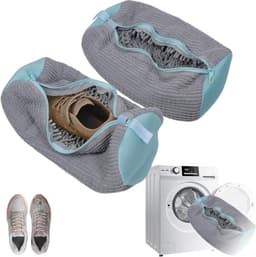 Allecto Premium - Wasschoenentas voor Sneakers met Bufferbescherming - 39x19cm - Wasmachine - Mesh - Schoenen Wassen - Schoenwaszak - Sneakers - Waszak — thumbnail 1