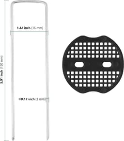 Allecto Plus - Grondankers en Bufferschijf Set van 200 stuks — thumbnail 5