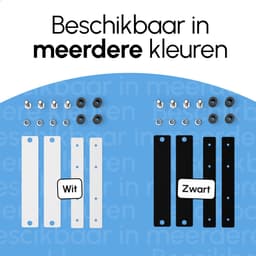 Bodo® - Wasmachine Verhoger connectieset - Wit - voor WV52 - WV53 - WVH53 — thumbnail 2
