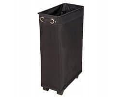 Merkloze Polyester Wasbox Zwart 43L - Compact & Mobiel
