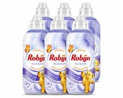 6 x Robijn – Wasverzachter – Puur & Zacht – 780 ml - Voordeelverpakking - 6 stuks