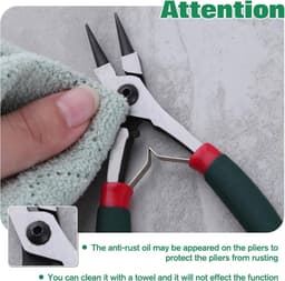 Draad Looping Tang Draad Buigen Tang Voor Buigen Vormgeven Draden Micro Ronde Tang Voor Sieraden Maken Kralen Reparatie Benodigdheden En Crafting — thumbnail 2