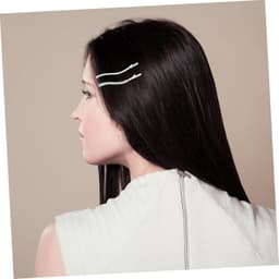1set Elegant Rhinestone Haarclips Verstelbare Koreanse Accessoires Voor Vrouwen Voor Zijwaartse Liuhaars Fijn Haar Lichtgewicht Duurzaam Stijlvolle Haardecoratie — thumbnail 2