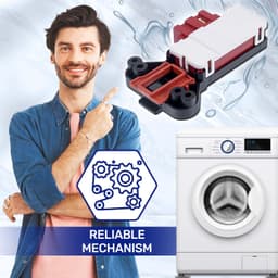 Deurslot wasmachine 2805310800 - vervangend onderdeel - 10 jaar garantie - betrouwbare werking - ShopVlot — thumbnail 4