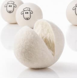 8 wasdrogerballen, wollen drogerballen, 100% natuurlijke wollen wasdrogerballen voor donsjacks — thumbnail 4