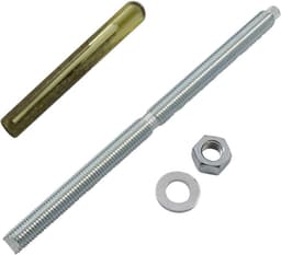Ankerstang en samengesteld ankerpatroon M10 x 165mm roestvrij staal voor metaal- en bliksemankers — thumbnail 4