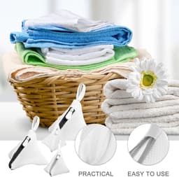 Mini Mesh Waszakken 3 stuks - Wasmachine Waszak - Draagbare Reiskleding Droogzakken Waszak - voor Blouse Kousen Kousen Ondergoed - 3 stuks — thumbnail 4