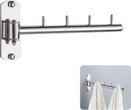 Droogrek - Rekken om Handdoeken Kleding te drogen - wanddroogrek - Inklapbaar Universeel Wasrek hangend - Inklapbaar - Wasrek Hangend - Ophangbaar - 27.5CM — thumbnail 1