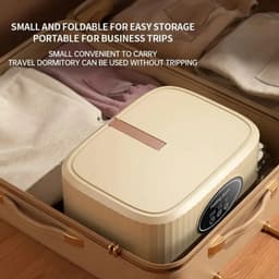 Opvouwbare Elektrische Kledingdroger – Slimme Droogrek met UV Technologie – Draagbare Warme Lucht Droger voor Reizen – 220V/110V — thumbnail 2
