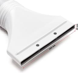 Afvoerslang voor airconditioning met variabele lengte en 116 mm diameter - Flexibele uitlaatslang voor airco, droger en afzuigkap — thumbnail 3
