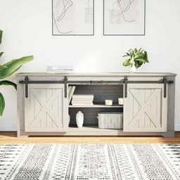vidaXL - Ophangset - voor - schuifdeur - 152 - cm - koolstofstaal — thumbnail 2