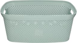 Storage Solutions wasmand - 35 liter - groen - 54 x 34 x 23 cm - Kunststof - Draagmand — thumbnail 2