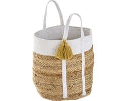 Vertbaudet Rieten mand met lurex-draad Marguerite