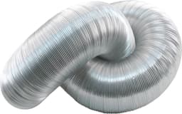 Starx afvoerslang flexibel aluminium 125mm - 3 meter (45.707.04) — thumbnail 1