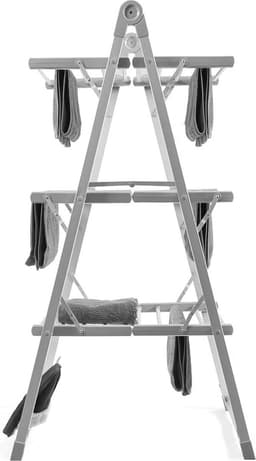 Ruimtebesparend Afdruiprek met Lekbak - 40 x 30 cm - Perfect voor Wastafel en Camping - Organiseer en Droog Servies Efficiënt — thumbnail 3