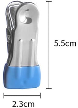 Ibenzoa® Multifunctionele Roestvrijstalen Clips voor Kleding, Handdoeken en Meer - Set van 30 Stuks — thumbnail 3