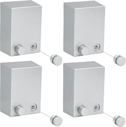 Uittrekbare Waslijn Set - Instelbare Dichtheid - 4 Stuks - 4,2 m — thumbnail 1