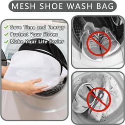Waszakken, wasmachine-tas, wasnet, wasnet met ritssluiting voor wasmachine, netstof, waszakken — thumbnail 5