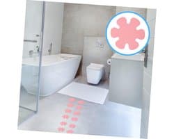 1Set Sneeuwvlok Antislip Badkuipstickers Zelfklevend Inclusief Schraper Badkamer Voorkomt Uitglijden Gladde Oppervlakken