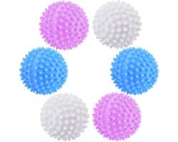 Set van 6 Herbruikbare Droogballen, Voor Wassen en Drogen